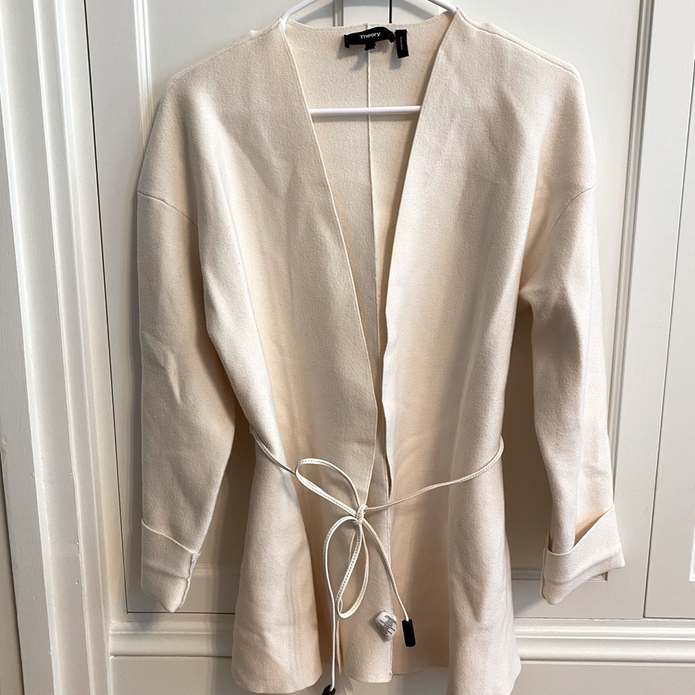Theory lightweight jacket / long cardigan